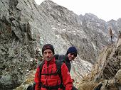 Salita da Valbondione al Rifugio, Lago e Passo di Coca (2645 m.) con freddo pungente il 17 ottobre 2009 - FOTOGALLERY